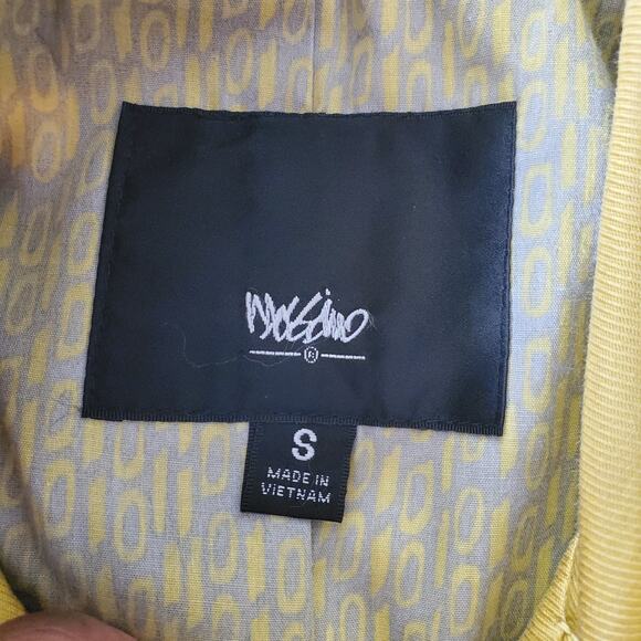 Mossimo Women's Yellow Pleated Peacoat Jacket Size S - Picture 8 of 9